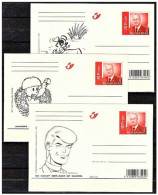 2005 - Briefkaarten / Cartes Entier Postaux - Chlorophyl, Jommeke, Rik Ringers - Comics,strips, Cartoon, BD - Cartes Postales 1951-..