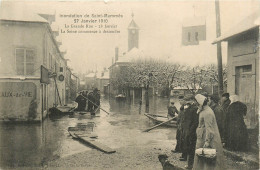 77* ST MAMMES Crue 1910 -  La Grande Rue    RL12.1262 - Saint Mammes