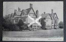 WOODHALL SPA EAGLE HOTEL OLD B/W POSTCARD LINCOLNSHIRE - Other & Unclassified