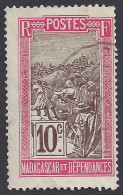 MADAGASCAR 1908-17 - Yvert 98° - Serie Corrente | - Usati