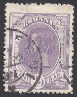 ROMANIA 1893-9 - Yvert 108° - Carol I | - Gebruikt