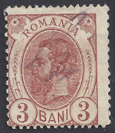 ROMANIA 1893 - Yvert 101° - Carol I | - Gebruikt