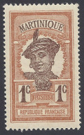 MARTINICA 1908 - Yvert 61** - Serie Corrente | - Neufs