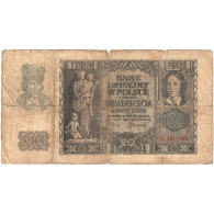 Pologne, 20 Zlotych, 1940, KM:95, B - Polonia