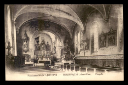 68 - ROUFFACH - INTERIEUR DE LA CHAPELLE DU PENSIONNAT ST-JOSEPH - Rouffach