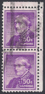 USA 1955-6 - Yvert 604° (x2) - Anthony | - Used Stamps