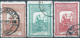 ROMANIA - ROUMANIE - RUMANIEN,1906 Weaving,3B-5B-10B,Oblitérée,Value:€20,00 - Used Stamps