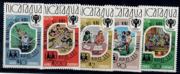 NICARAGUA 1980 INTERNATIONAL YEAR OF CHILD MI No 2080-4 MNH VF!! - Nicaragua