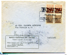 Recapito Autorizzato Cent. 40 + Cent. 10 "Democratica" Su Busta - 1946-60: Storia Postale