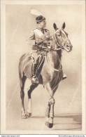An339 Cartolina Militare Ufficio Storico Della Milizia Mussolini A Cavallo - Regiments