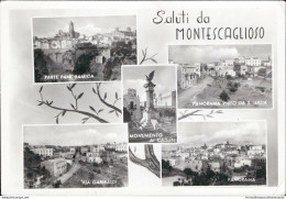 Al605 Cartolina Saluti Da Montecaglioso 5 Vedutine Provincia Di Matera - Matera