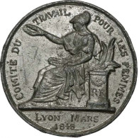 Médaille Comité Du Travail Pour Les Femmes 1848 - Professionals / Firms
