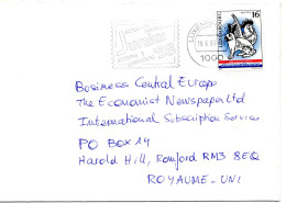 75282 - Luxemburg - 1997 - 16F Verband Der Geflügelvereine EF A Bf LUXEMBOURG - ... JUVALUX ... -> Grossbritannien - Storia Postale