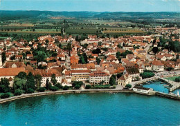 73959864 Langenargen_Bodensee Uferpromenade Beim Schloss Montfort Fliegeraufnahm - Langenargen