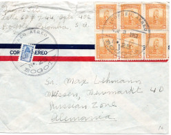 75289 - Kolumbien - 1952 - 6@5c Luftpost A LpBf BOGOTA -> DDR - Kolumbien