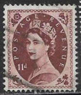 GB SG553 1955 Definitive 11d Good/fine Used [4/4269/25M] - Used Stamps