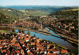 73879221 Wertheim Main Blick Auf Kreuzwertheim Wertheim Mit Altem Schloss Und Od - Wertheim