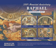 Gambia 2020	500TH MEMORIAL ANNIVERSARY OF RAPHAEL - Gambia (1965-...)