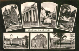 72926335 Aurich Ostfriesland Reform Kirche Hafenstrasse Stadtgraben Schloss De P - Aurich