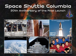 Ghana 2023 Space Shuttle Columbia: 20th Anniversary Of The Final Launch  I202401 - Ghana (1957-...)