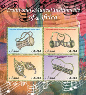 Ghana 2023 Traditional Musical Instruments Of Africa  I202401 - Ghana (1957-...)