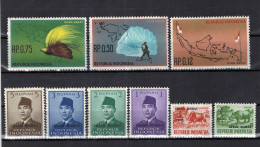 CHCT69 - Local Motives, Irian Barat Overprint And Inprint, MNH, Indonesia - Indonésie