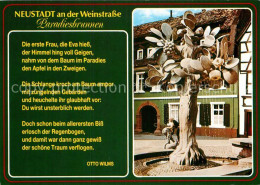 72925541 Neustadt Weinstrasse Paradiesbrunnen Neustadt An Der Weinstr. - Neustadt (Weinstr.)