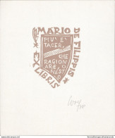 Am110 Ex Libris Mario De Filippis - Exlibris