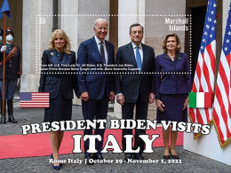 Marshall Islands 2022 President Biden Visits Italy I202401 - Marshall Islands