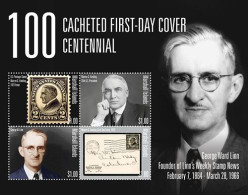 Marshall Islands 2023	Cacheted First-Day Cover Centennial Sheetlet Of 4 I202401 - Marshall