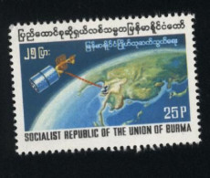 BURMA/MYANMAR STAMP 1979 ISSUED SATELLITE COMMEMORATIVE SINGLE, MNH - Myanmar (Birmanie 1948-...)