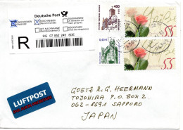 75297 - Bund - 2004 - €2,05/400Pfg SWK MiF A R-LpBf BIETIGHEIM -> Japan - Storia Postale