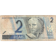 Brésil, 2 Reais, 2001-2002, Undated (2001), KM:249c, TB - Brazil