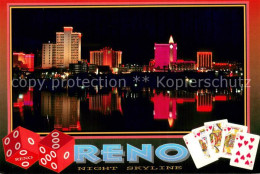 73716714 Reno_Nevada Magnificent Skyline At Night - Otros & Sin Clasificación