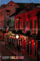 73716708 New_Orleans_Louisiana Pat O Briens Hotel Restaurant At Night - Other & Unclassified