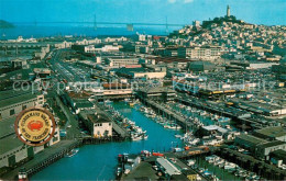 73716539 San_Francisco_California Fishermans Wharf Oakland Bay Bridge Yerba Buen - Other & Unclassified
