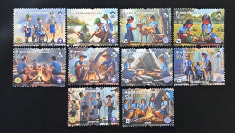 Sri Lanka 2024,Scouting & Girl Guiding,Cook,Food,Fire,Plant,Deer,Disabiliy,Scout,Set Of 10 Stamps, MNH (**) - Sri Lanka (Ceylan) (1948-...)