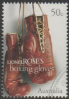 AUSTRALIA - USED - 2005 50c Sports Treasures - Lionel Rose's Boxing Gloves - Usati