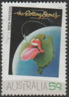 AUSTRALIA - USED - 2006 50c Rock Posters - The Rolling Stones - Used Stamps