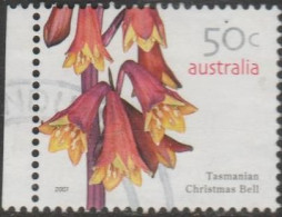 AUSTRALIA - USED - 2007 50c Wildflowers - Tasmanian Christmas Bells - Usati