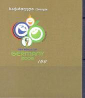 2005. Georgia, World Football Cup Germany'2006, ERROR, 1v IMPERFORATED, Mint/** - Georgia