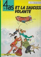 LES 4 AS ET LA SAUCISSE VOLANTE FRANCOIS CRAENHALS ET GEORGES CHAULET, EDITIONS CASTERMAN 1985, VOIR LES SCANNERS - 4 As, Les