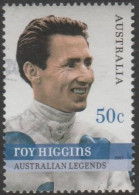 AUSTRALIA - USED - 2007 50c Legends - Roy Higgins - Usados