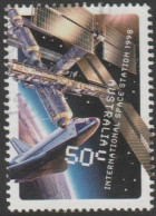 AUSTRALIA - USED - 2007 50c Fifty Years In Space - Space Station - Used Stamps