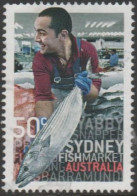 AUSTRALIA - USED - 2007 50c Markets - Sydney Fish Market - Used Stamps