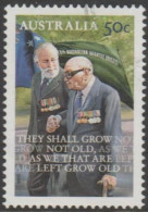 AUSTRALIA - USED - 2008 50c ANZAC Tradition - Old Soldiers - Usados