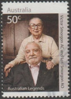 AUSTRALIA - USED - 2008 50c Legends - Victor Smorgon AC And Loti Smorgon AO - Used Stamps