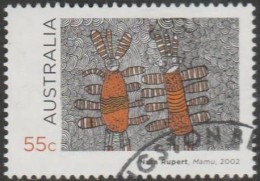 AUSTRALIA - USED - 2009 55c Indigenous Culture - Mamu (2002) - Used Stamps