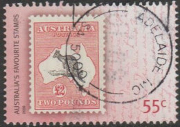 AUSTRALIA - USED - 2009 55c Australia's Favourite Stamps - £2.00 Kangaroo - Oblitérés