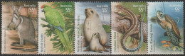 AUSTRALIA - USED - 2009 $2.75 Species At Risk Strip Of Five - Oblitérés